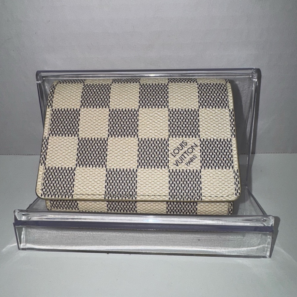 Louis Vuitton Damier Azur Canvas Card Case